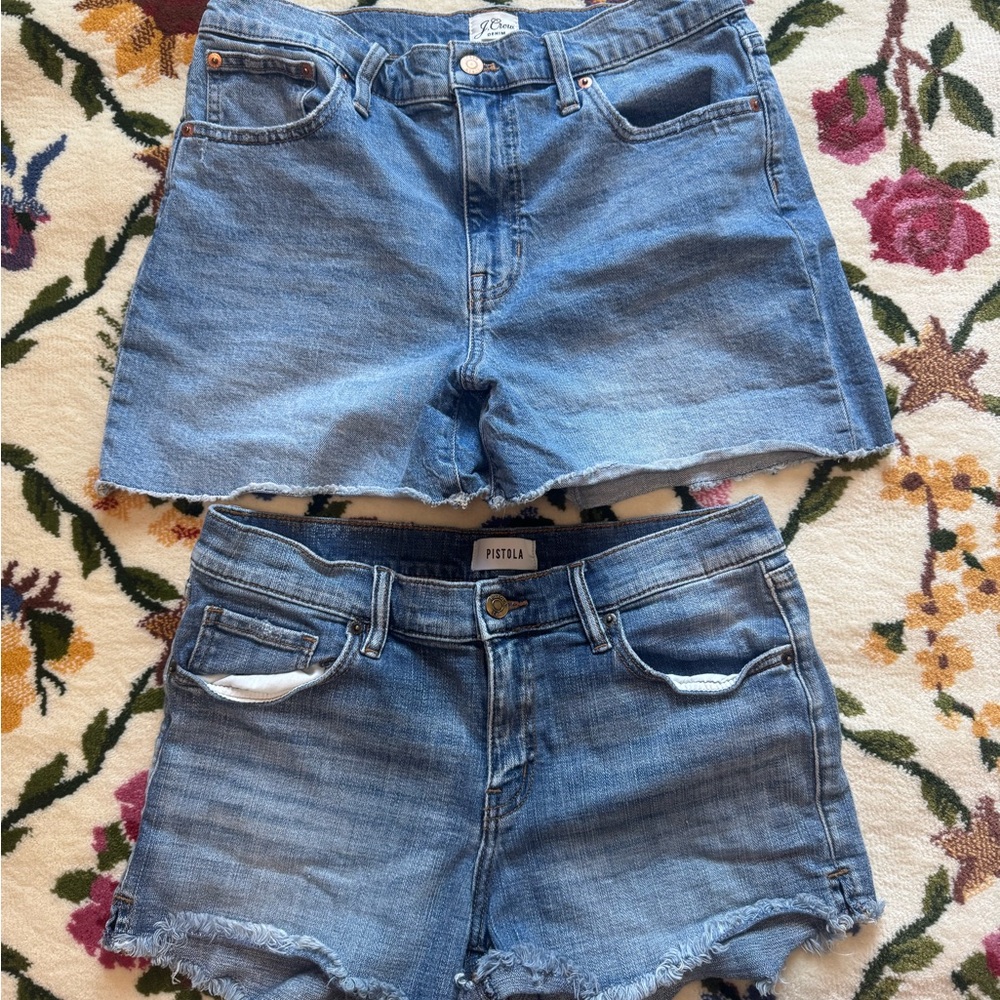 J. Crew and Pistola Jean Short Cut Off Shorts Lot